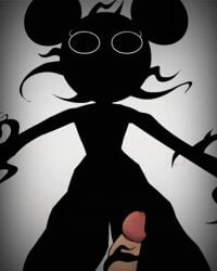 animated five_nights_at_treasure_island mickey_mouse mickmick mother_(five_nights_at_treasure_island) mother_(oblitus_casa) nightmare_waifu public_domain shadow_creature tagme tagme_(artist) tentacle_job