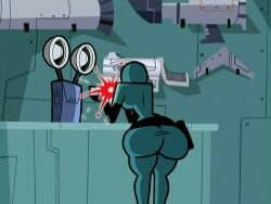 accurate_art_style alternate_ass_size ass ass_focus belt big_ass big_butt bodysuit danny_phantom edit edited edited_screencap gloves goggles hi_res hips large_ass large_butt madeline_fenton mask masked masked_female milf nickelodeon screencap screenshot screenshot_edit self_upload technology wide_hips working yetig