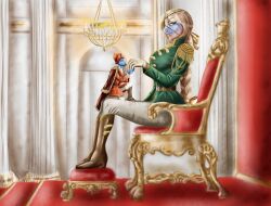 aristocracy aristocrat big_breasts chandelier countryhumans countryhumans_girl kazakh_khanate_(countryhumans) russian_empire_(countryhumans) vore vore_disposal vore_story vore_story_in_the_links vore_story_in_the_source