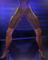 1girls animated ashley_williams breasts clothing dancer dancing dress erect_nipples erect_nipples_under_clothes high_heels landing_strip mass_effect medium_breasts music pubic_hair pussy see-through see-through_clothing sound tagme trajan transparent_clothing video