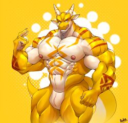 abs anthro anthro_male ariswuffo biceps dragon male male_only muscles muscular muscular_anthro muscular_male pecs