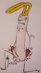 alien artist_request chest_hair cock dick dildo kaput_and_zosky male masturbation nipples penis sex_toy solo zosky