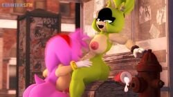 1futa 1girls 3d afrosoricid amy_rose animated anthro ass bench big_breasts big_penis black_lipstick blowjob bodily_fluids boots breasts bus_stop clothing countersfm cowgirl_position cum cum_in_pussy cum_inside deep_penetration deepthroat digital_media_(artwork) duo ejaculation eulipotyphlan exposed_torso eye_contact eye_roll face_fucking fast_thrusts fellatio female female_penetrated footwear from_front_position fur furry futa_on_female futanari futanari_penetrating genital_fluids genitals gloves green_body green_fur green_hair hair hand_on_hip hand_on_leg hand_on_thigh hands_on_hips hands_on_legs hands_on_thighs handwear headgear headwear hedgehog hi_res huge_filesize humanoid idw_publishing intersex intersex/female intersex_penetrating lipstick looking_down looking_up makeup mammal mp4 multicolored_body multicolored_fur no_gag_reflex no_sound on_bench on_bottom on_top oral oral_sex orgasm penetration penile penis pink_body pink_fur pink_hair public public_nudity public_sex pussy red_clothing red_headwear riding riding_penis sega sex sex_toy sharp_teeth sonic_(series) sonic_the_hedgehog_(comics) sonic_the_hedgehog_(idw) sonic_the_hedgehog_(series) source_filmmaker squatting squatting_cowgirl_position squirting surge_the_tenrec teeth tenga tenrec thick_thighs throat_fuck tongue tongue_out two_tone_body two_tone_fur vaginal_penetration video