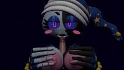 3d big_breasts big_penis boobjob breasts daycare_attendant_(fnaf) dick female female_focus five_nights_at_freddy's five_nights_at_freddy's:_security_breach looking_at_viewer moondrop nipples rule_63