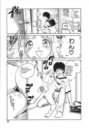 amputee breasts canine comic female happy japanese licking male mammal manga page_33 pussy pussy_juice tongue yantaro_keno