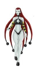 ben_10 ben_10_alien_force bikini cartoon_network deviantart deviantart_username drawing_scl female frightwig grey_skin long_hair samuelscl