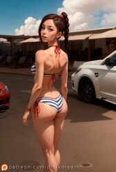 1girls ai_generated ai_hands avatar_legends avatar_the_last_airbender breasts brown_hair detailed dinixdream female fire_nation high_quality looking_at_viewer nipples patreon patreon_username photorealistic princess pussy realistic seductive self_upload sensitive solo stable_diffusion ty_lee