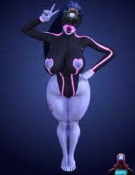 3d :>= amelie_lacroix anteater_face blowbot_(ibex) blowjob_face body_modification bodysuit corruption fellatio_gesture female female_only hypnosis hypnotic_visor ibex-cg lips mind_break mind_control overwatch overwatch_2 slutty_outfit widowmaker