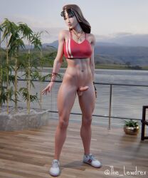 1futa 3d abs alternate_version_available athletic athletic_female balcony balls blender boardwalk_ruby_(fortnite) bottomless breasts brown_hair cleavage clouds detailed_background epic_games erect_penis erection female female_focus female_only fortnite futa_only futanari glasses glasses_on_head half-dressed half_naked headwear highres lewdrex light-skinned_female light-skinned_futanari light_skin looking_at_viewer medium_breasts nude nude_female outdoors outside penis pose posing presenting presenting_breasts presenting_penis ruby_(fortnite) seductive seductive_eyes seductive_look shirt shoes sky sneakers standing sunglasses sunglasses_on_head tank_top topwear watermark