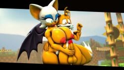 1boy 1boy1girl 1girls 3d age_difference animated anthro arm_grab balls bat_wings big_nipples big_penis closed_smile cum cum_drip cumshot female from_behind from_behind_position furry handjob huge_balls huge_breasts huge_cock humanoid kassioppiava large_breasts lipstick makeup male nipples older_female older_woman_and_younger_boy penis plumenjoyerse pubic_hair reach_around rouge_the_bat rough_handjob sarahdellen sfm sonic_(series) sonic_the_hedgehog_(series) sound sound_edit source_filmmaker tagme tails tails_the_fox testicles video voice_acted younger_male