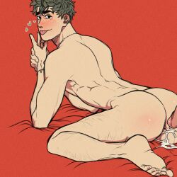 2boys ass cum gay male male_only multiple_boys original_character orionisn yaoi