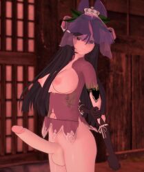 3d futanari koikatsu mofunsfw touhou yomotsu_hisami