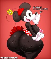 minnie mouse from disney by thedeathcrow05