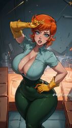 dexter's mom from dexter's laboratory by diffuxerai