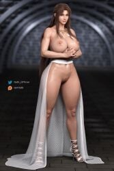 1girls 3d ass big_ass big_breasts blue_eyes breasts brown_hair busty child_bearing_hips cleavage female female_only final_fantasy final_fantasy_vii final_fantasy_vii_remake high_heels ifalna large_breasts lingerie long_hair looking_at_viewer mature_female milf naked naked_female navel nude nude_female patreon_username pose posing sensual smile smooth_skin solo tb25 thick_thighs twitter_username voluptuous