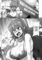 bikini_top breasts canon_genderswap comic_page disgaea disgaea_d2 genderswap_(mtf) laharl laharl-chan large_breasts nippon_ichi_software seura_isago