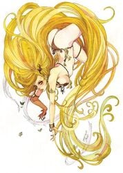 barbariccia bikini blonde_hair final_fantasy final_fantasy_iv tagme yellow_eyes