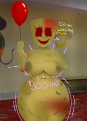 =) backrooms big_ass big_breasts big_butt big_thighs comedy luckyyzinto monster monster_girl partygoer_(the_backrooms) the_backrooms