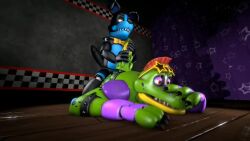 2boys 3d 3d_(artwork) 3d_animation alligator alligatorid anal anal_sex animated animatronic anthro anthro_on_anthro anthro_only anthro_penetrated anthro_penetrating anthro_penetrating_anthro anthrofied black_nose bow_tie bowtie bracelet canid canine canine_humanoid canis claudepaws claws crocodile crocodilian crocodylid detailed_background digital_media_(artwork) duo duo_focus facepaint fangs finger_claws five_nights_at_freddy's five_nights_at_freddy's:_security_breach from_behind from_behind_position gay gay_sex glasses glasses_on_forehead grabbing_tail green_skin holding_tail kneeling kneeling_sex long_tail looking_down looking_down_at_another looking_pleasured machine male male/male male_only male_penetrated male_penetrating moaning moaning_in_pleasure mohawk_(hairstyle) montgomery_gator_(fnaf) no_sound oc original_character penetration penile_penetration pleasure_face red_hair reptile reptile_humanoid robot scottgames sex sex_from_behind sharp_teeth shoulder_pads size_difference small_dom_big_sub spiked_tail spikes spikes_(anatomy) star_glasses steel_wool_studios studded_bracelet sunglasses sunglasses_on_forehead tail_grab video