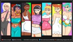 aladdin ass big_ass big_breasts black_hair blonde_hair breasts carlota_casagrande crossover disney disney_princess female female_only girls goil_drawing hanna-barbera helga_pataki hey_arnold! huge_breasts milf mirage_(the_incredibles) nickelodeon patreon princess_jasmine pussy red_hair teen the_casagrandes the_fairly_oddparents the_flintstones the_incredibles the_loud_house tooth_fairy trixie_tang wilma_flintstone