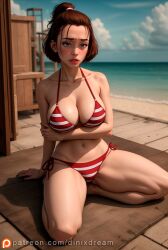 suki from avatar legends by dinixdream