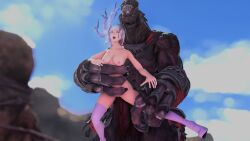 1boy 1girls cursed_lust female final_fantasy_xiv hyur male penis picked_up sex tagme