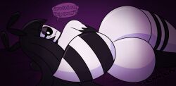 bee bee_girl black_hair d3m0n_(artist) female female_only goth huge_ass long_hair