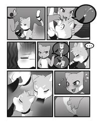 blush comic cum darkmirage dragonchu erection female gay heart incest knot male masturbation mew nintendo no_humans oral penis pokemon pokemon_(species) precum pussy pussy_juice rape sis's_gamble spanking straight_hair sweat video_games