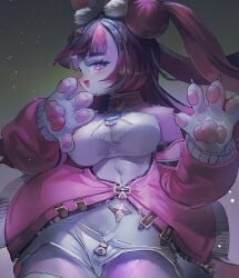 big_breasts breasts female thick_thighs utterangle wide_hips