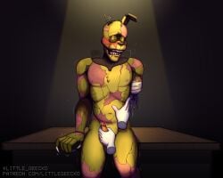 2boys abs all_fours animatronic anthro areola bald balls bandage barefoot black_nose blush bodily_fluids brown_nose claws closed_eyes dialogue duo english_text erection eyeless faceless_male fangs five_nights_at_freddy's fnaf freddy_fazbear's_pizzeria_simulator fur furry gay genitals green_body green_eyes green_hair green_skin grey_skin hand_on_leg heart human humanoid humanoid_genitalia humanoid_on_anthro humanoid_penis jerking jerkingoff jerkingoff_another lagomorph leporid light littlegeecko long_ears machine male male/male male_only mammal masturbation moan moaning motion_lines multicolored_body naked naked_male navel necrophilia nervous night_guard_(fnaf) nipples notched_ear nude on_back on_ground on_top one_eye_half-closed open_mouth pawpads pecs penis penis_grab penis_out presenting presenting_balls presenting_penis pubes rabbit raised_leg robot scar scars scottgames scraptrap sex sharp_teeth short_hair skinny speech_bubble submissive submissive_male sweat teeth testicles text thick_thighs toe_claws tongue torn_arm torn_body torn_face torn_leg torn_skin vein veiny_penis video_games william_afton yellow_body