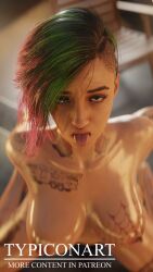 judy alvarez from cyberpunk 2077 by typiconart