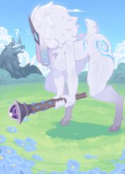 kindred from league of legends by nanoroar