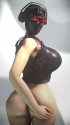 (half-life) 2black ass assassinass at black black_ops_assassin bodysuit boobs focus half-life looking mesa ops viewer