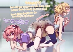 1boy1girl astolfo_(fate) blasphemy both_sexes_in_same_situation cum_announcement cum_in_diaper dialogue diaper diapered_lovers fate_(series) female femboy girly humping jeanne_d'arc_(fate) male messy_diaper orgasm orgasm_announcement peeing peeing_self scat sign_of_the_cross soiling soiling_diaper stockings thighhighs urinating urinating_female urination urine uuushi wet_diaper wetting wetting_diaper wetting_self