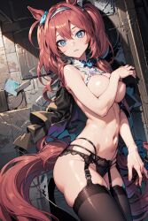 ai_generated animal_ears cygames dmm_games doujin fictional fictional_product fictitious horse_ears_girl inspired_by_real_derby_horse japan_umamusume_training_schools_and_colleges mihono_bourbon_(umamusume) nsfw seductive sensitive tagme tracen_academy umamusume umamusume_pretty_derby umsk unofficial うましこ ウマシコ