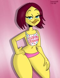 1girls chicken cosplay female female_focus female_only five_nights_at_freddy's five_nights_at_freddy's_2 fnaf fnaf_2 panties pink_panties regue_chicken toy_chica_(cosplay) toy_chica_(fnaf) toy_chica_(fnaf)_(cosplay) violeta_herrera