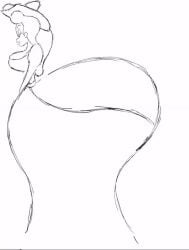 1girls animated big_lips bouncing_ass cleavage courset cowboy_hat cowgirl disney dress female lifted_by_self lipstick melody_time no_color no_sound sideboob sketch slue-foot_sue smile sonicdude645 tagme twerking video