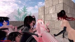 3d animated blowjob chillout_vr chilloutvr dick duo fishnet fishnets futanari gloves goth horns licking licking_penis light_skin moaning nipples nsfw pale_skin pink_nipples sleeves sound stroking stroking_cock stroking_penis succubus succubus_horns succubus_tail sucking sucking_penis tagme tail tanline tanlines tattoo tattoos topless video virtual_reality wundervrc