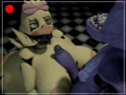 3d 4:3 animated animatronic big_breasts breasts chica_(fnaf) club_shaped_penis dull_eyes five_nights_at_freddy's five_nights_at_freddy's_2 furry loop machine mp4 naked nightmare_husbando nightmare_waifu no_sound nude paizuri rckke scottgames short_playtime simple_background tagme thick_lips titjob vhs_filter video withered_bonnie withered_chica