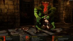 1girls 2boys 3d ahe_gao blood_elf chains cheating_wife collar consensual double_penetration elf female horde horde_(warcraft) horde_symbol male monster naked nude nude_female orc orc_(warcraft) orc_male orced penetration petplay prison self_upload vinesenia warcraft world_of_warcraft