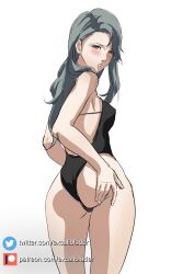 alternate_costume ass atlus excaliblader female female_only persona persona_5 sae_niijima tagme white_skin