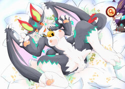 aluka_(dragoon86) anus breasts diesirae dragon dragoon86 female furry nipples pussy spread_legs wings