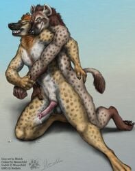 anal blotch cum gay hyena male no_humans