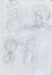 adventure_time artist_request cartoon_network female nebeast notebook princess_bubblegum sketches uncensored