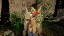 1girls 2boys1girl 3d chloe_frazer dark-skinned_male exposed_breasts exposed_pussy forest grabbing_another's_breast grabbing_breasts handjob indian indian_female jungle nature nature_background pants_down playstation rubbing_penis shirt_up skyliner79 sony_interactive_entertainment thigh_sex threesome uncharted uncharted_the_lost_legacy video_game_character video_game_franchise