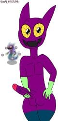 1boy bad_art ghazkin ghazt ghazt_(my_singing_monsters) male masturbation my_singing_monsters penis purple_skin simple_background tagme white_background yellow_sclera