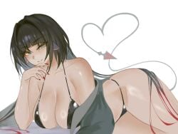 1girls animal_ears ass big_ass big_breasts big_thighs bikini black_hair blush breasts cyan_eyes dabi_(s7nsles) female huge_ass huge_breasts huge_thighs jane_doe_(zenless_zone_zero) long_hair looking_at_viewer rat rat_ears rat_girl rat_tail red_hair tagme tail thick_thighs thighs zenless_zone_zero