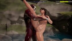 big_ass big_breasts big_penis black_hair breasts tagme video wildlife_(video_game)