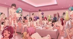 100_kanojo 1boy 32girls :< :3 :d ^_^ absurdres ahoge aijou_rentarou anal_object_insertion anal_tail animal_ear_fluff animal_ears aqua_hair ass baio_rin barefoot black_hair black_pubic_hair blonde_hair blue_hair blur_censor blush bonnouji_momoha breasts brown_hair carrying cat_ears cat_tail ceiling censored clone closed_eyes collarbone colored_pubic_hair commentary_request completely_nude cum dark-skinned_female dark_skin dei_matsuri eiai_nano ejaculation fake_tail fellatio female_pubic_hair gradient_hair green_hair green_pubic_hair group_sex hair_intakes hair_over_eyes hanazono_hahari hanazono_hakari handjob happy_sex haraga_kurumi hasu_hasuha hifumi_suu highres iin_chiyo inda_karane kaho_eira kakure_meme kedarui_aashii kimi_no_koto_ga_dai_dai_dai_dai_daisuki_na_100-nin_no_kanojo lap_pillow large_breasts long_hair medium_breasts meido_mai meido_mei momi_momiji mosaic_censoring multicolored_hair multiple_boys multiple_girls multiple_persona nakaji_uto nekonari_tama nemui_nemu nipples nude object_insertion oerba_yun_fang open_door open_mouth oral orgy penis pink_hair projectile_cum pubic_hair purple_hair purple_pubic_hair red_hair revision saiki_himeka sex sex_from_behind shashadog18 short_hair sitting smile standing standing_sex straight sutou_iku tail testicles the_100_girlfriends_who_really_really_really_really_really_love_you tile_ceiling tile_floor tiles tomogara_saki torotoro_kishika undressing usami_shiina utsukushisugi_mimimi white_hair yakuzen_kusuri yakuzen_yaku yamato_nadeshiko_(100_kanojo) yasashiki_yamame yoshimoto_shizuka yuri zetsubouda_meru