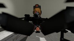 3d android gun presenting presenting_pussy pussy robot robot_girl sexbot sfm solo solo_female source_filmmaker technophilia tf2 train_cookie vagina